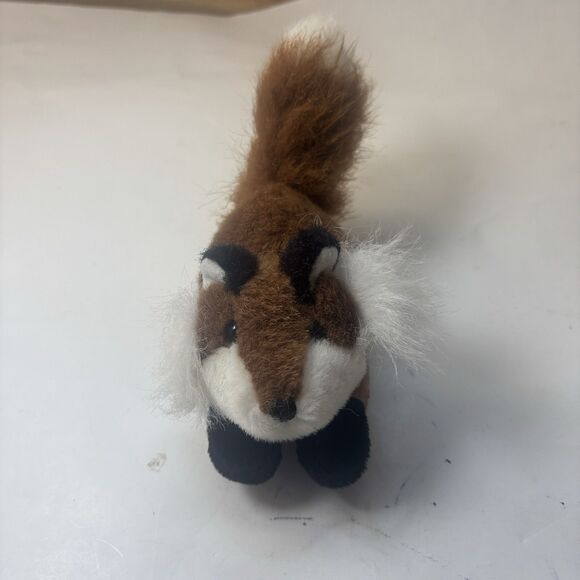 Vintage 1997 Mary Meyer Tippy Toes Plush Fox Finger Puppet 6”L Stuffed Rare Toy - Picture 2 of 10